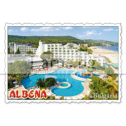 Магнитен сувенир Албена, България - 12-mhAL-0029