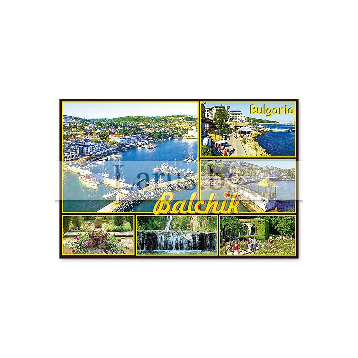 Магнитен сувенир Балчик- „Плочка“ 12-mhBA-0001