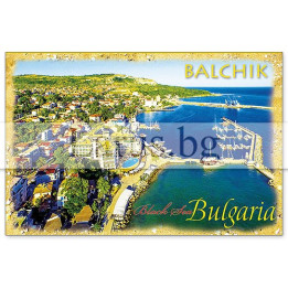 Магнитен сувенир Балчик- „Плочка“ 12-mhBA-0002