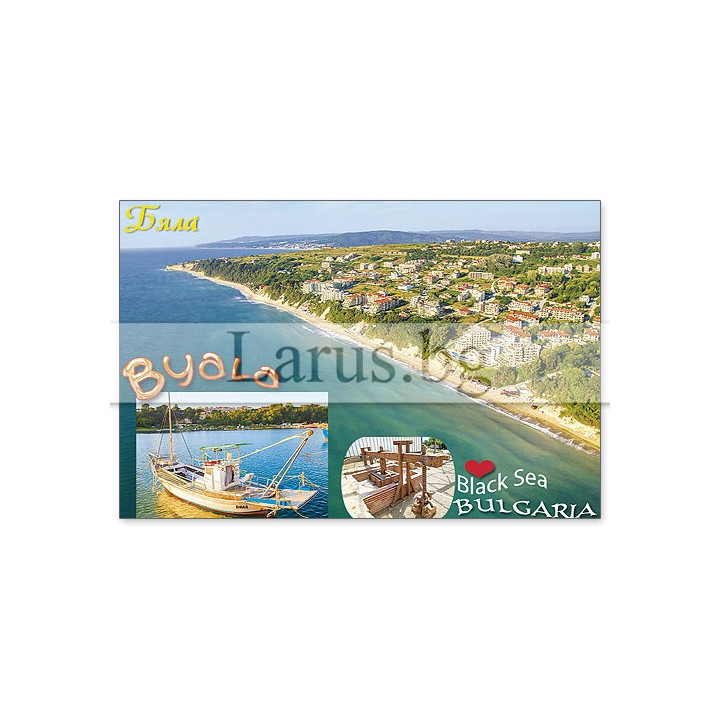 Магнитен сувенир Бяла- „Плочка“ 12-mhBQ-0004