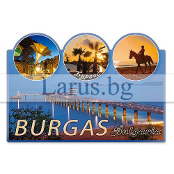 Магнитен сувенир Бургас-Щанца 12-mhBS-0013