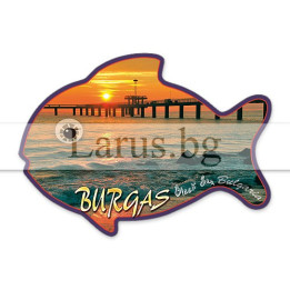 Магнитен сувенир Бургас-Щанца 12-mhBS-0014