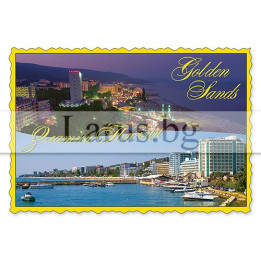 Магнитен сувенир Златни Пясъци-Щанца 12-mhGS-0038