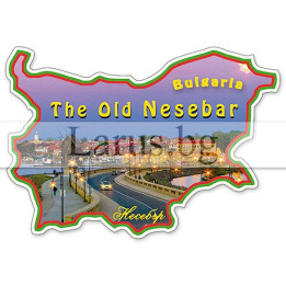 Магнитен сувенир Несебър-Щанца 12-mhNE-0036