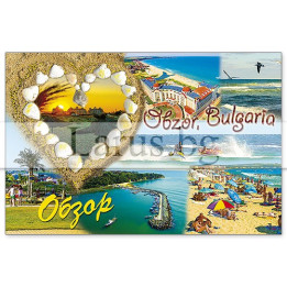 Магнитен сувенир Обзор- „Плочка“ 12-mhOB-0017