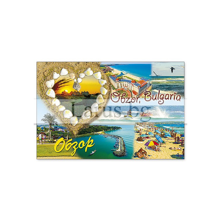 Магнитен сувенир Обзор- „Плочка“ 12-mhOB-0017