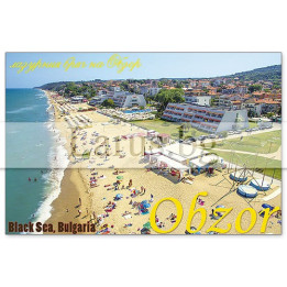 Магнитен сувенир Обзор- „Плочка“ 12-mhOB-0019