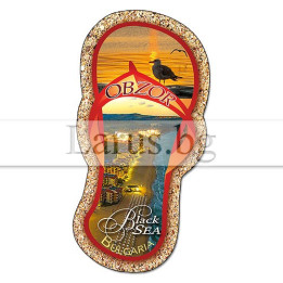 Магнитен сувенир Обзор - джапанка | Сувенири от България