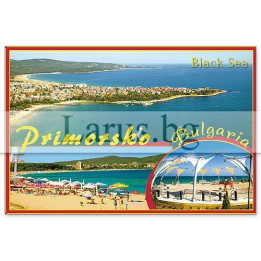 Магнитен сувенир Приморско- „Плочка“ 12-mhPR-0014