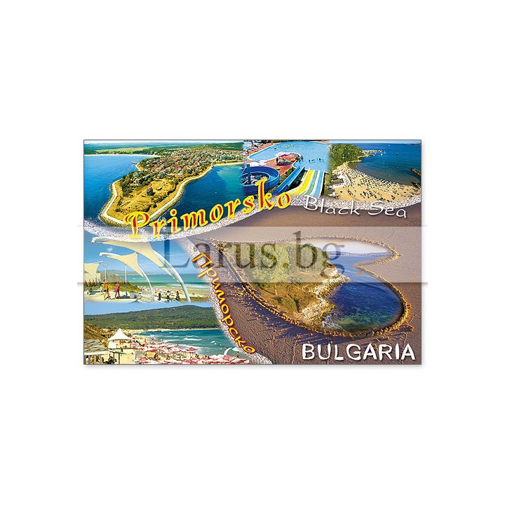 Магнитен сувенир Приморско- „Плочка“ 12-mhPR-0018