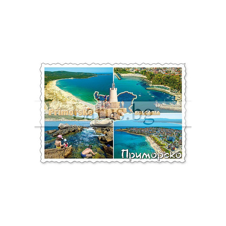 Магнитен сувенир Приморско-Щанца 12-mhPR-0023