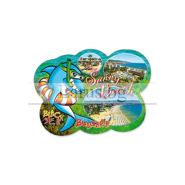 Магнитен сувенир Слънчев Бряг-Щанца 12-mhSB-0063