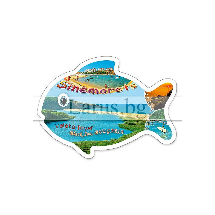 Магнитен сувенир Синеморец-Щанца 12-mhSI-0003