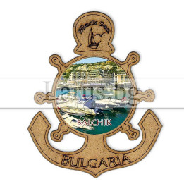 Магнитен сувенир Балчик MDF 12-mdBA-0010