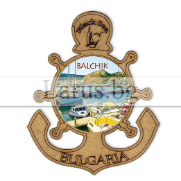 Магнитен сувенир Балчик MDF 12-mdBA-0011