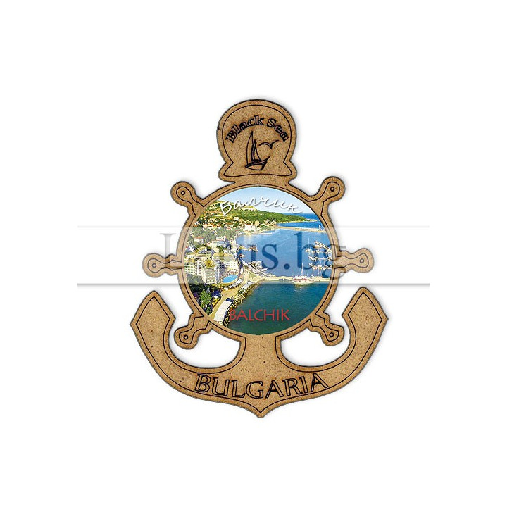 Магнитен сувенир Балчик MDF 12-mdBA-0012