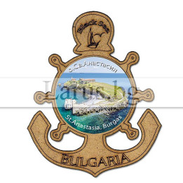 Магнитен сувенир Бургас MDF 12-mdBS-0031