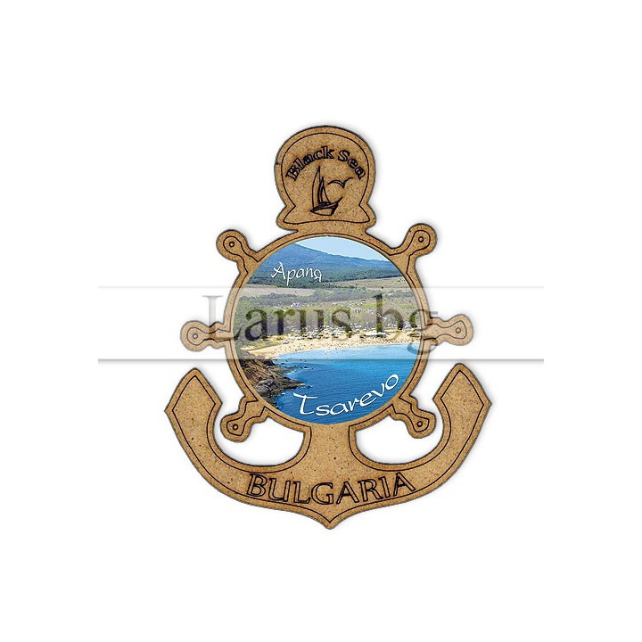 Магнитен сувенир Царево MDF 12-mdCA-0014