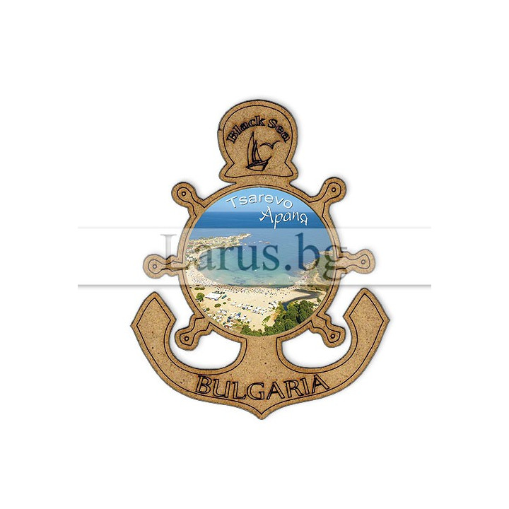 Магнитен сувенир Царево MDF 12-mdCA-0015