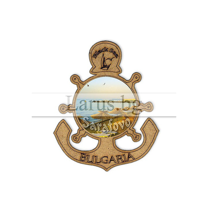 Магнитен сувенир Сарафово MDF 12-mdSF-0006