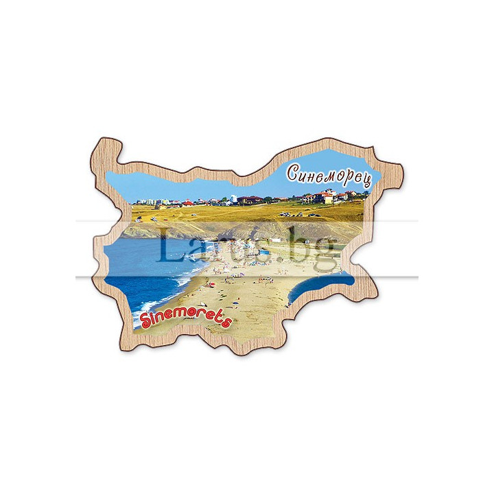 Магнитен сувенир Синеморец фотокарта 12-mdSI-0007