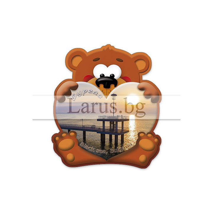 Магнитен сувенир Бургас-Щанца 12-mhBS-0023