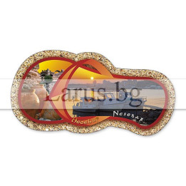 Магнитен сувенир Несебър - 12-mhNE-0040