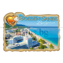 Магнитен сувенир Златни пясъци - Сувенири от България