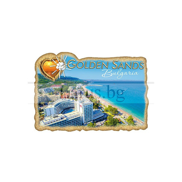 Магнитен сувенир Златни пясъци 12-mdGS-0027