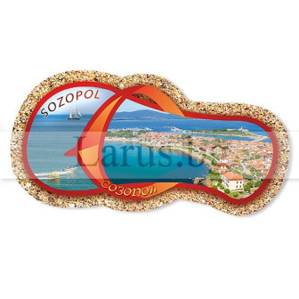 Магнитен сувенир Созопол -Щанца mSZ 0034 12-mhSZ-0035