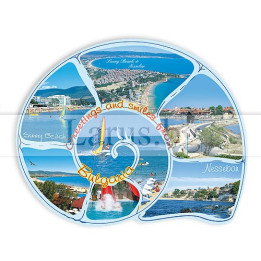 Пощенска картичка Слънчев бряг и Несебър - 1-BG-0040