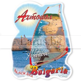Магнитен сувенир Ахтопол 0012 12-mhAH-0012