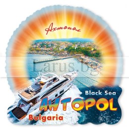 Магнитен сувенир Ахтопол 0015 12-mhAH-0015