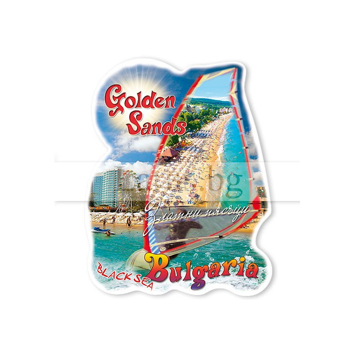 Магнитен сувенир Златни Пясъци 0055 12-mhGS-0055