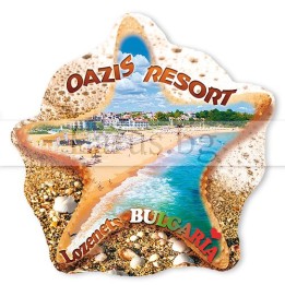 Магнитен сувенир Лозенец - Oazis Resort | 12-mhLO-0015