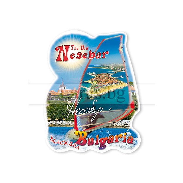 Магнитен сувенир Несебър 0044 12-mhNE-0044