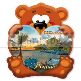 Магнитен сувенир Поморие - Мече | Сувенири от България