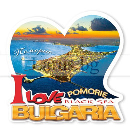 Магнитен сувенир Поморие 0032 12-mhPO-0032