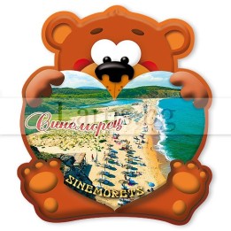 Магнитен сувенир Синеморец - Мече 12-mhSI-0015