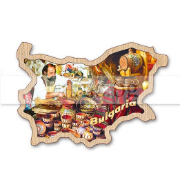 Дървен сувенир Българя 0018 12-mdBG-0018