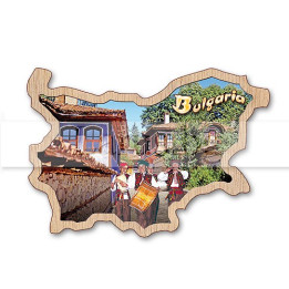 Дървен сувенир Българя 0019 12-mdBG-0019