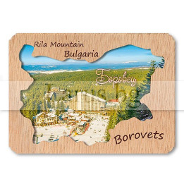 Дървен сувенир Боровец 0003 12-mdBO-0003