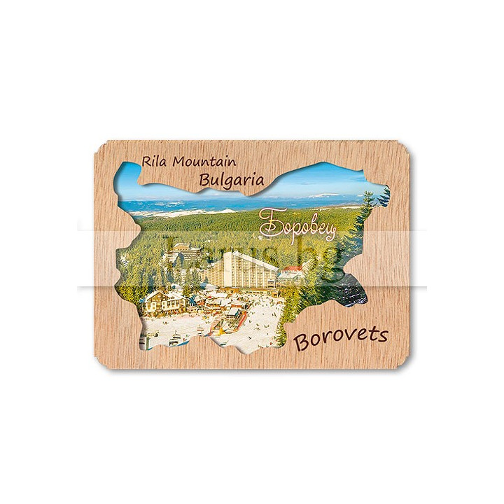 Дървен сувенир Боровец 0003 12-mdBO-0003