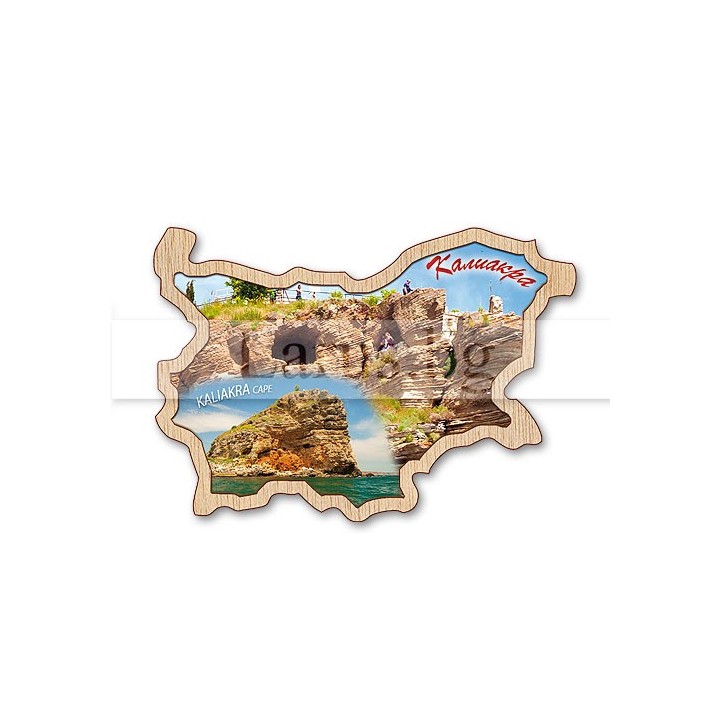 Дървен сувенир Калиакра 0004 12-mdKK-0004
