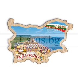 Дървен сувенир Кранево 0008 12-mdKR-0008