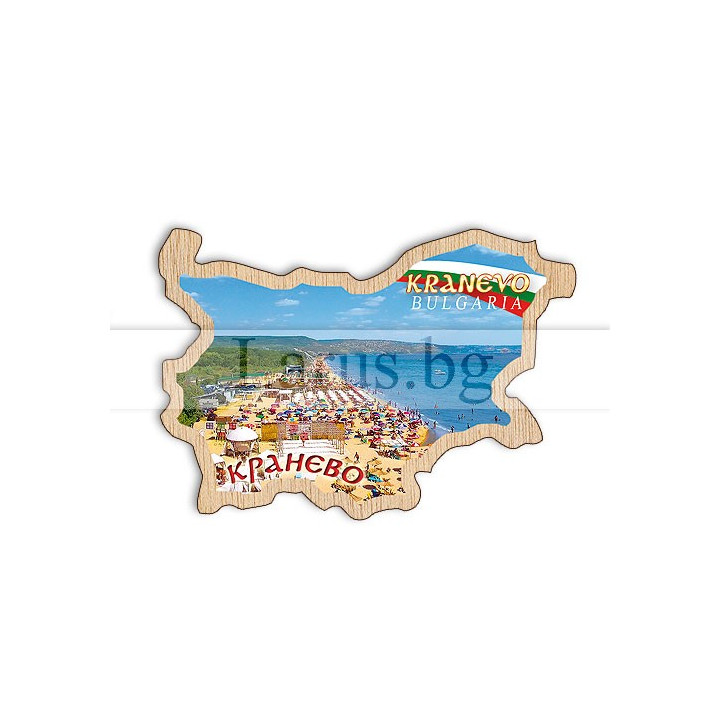 Дървен сувенир Кранево 0008 12-mdKR-0008