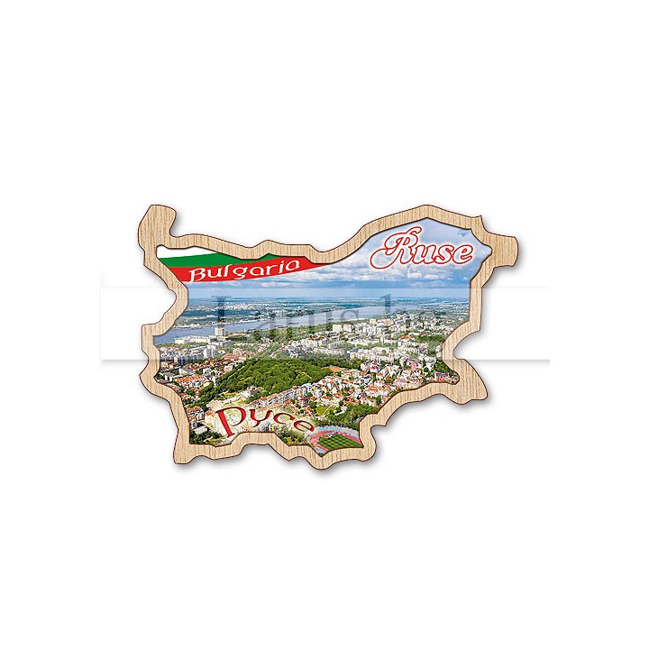 Дървен сувенир Русе 0003 12-mdRU-0003