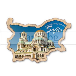 Магнитен сувенир София - Катедрала Александър Невски