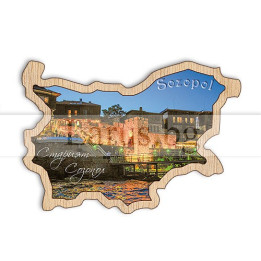 Дървен сувенир Созопол 0024 12-mdSZ-0024