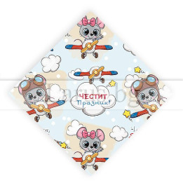 Детска опаковъчна хартия за подарък с мишлета 14-PG-0097